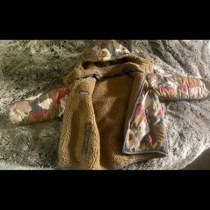 Patagonia reversible jacket w/removable hood